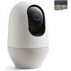 nooie Telecamera WiFi 1080P a 360° con scheda micro SD da 32 GB