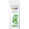 CLEAR Shampoo anti-dandruff da donna Ice Cool Mentolo 360 ml - Deep Cleansing Scalp Treatment with Cooling Mentolo & Niacinamide for Up to 48 h Freshness, Flake Control & Healthy Hair Pack OF 4