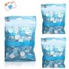 Ruihua 3 confezioni di asciugamano monouso non tessuto compresso per viso, espandibile, facile da trasportare, accessori da viaggio in cotone compresso, mini asciugamano