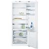 Bosch Hausgeräte KIF51AFE0 Serie 8 Frigorifero da incasso, 140 x 56 cm, nicchia 222 l, cerniera piatta, Made in Germany, VitaFresh pro 3 volte più a lungo, illuminazione a LED uniforme