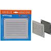 La Ventilazione GRIGLIA PL 175x146 RETE BL [LAVENTILAZIO]