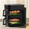 Xiaomi Smart Double Stack Air Fryer 12L Black Friggitrice ad Aria doppio cestello