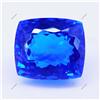 Ramagems Splendida pietra preziosa certificata D'Block Tanzanite 63,80 ct blu taglio c...