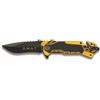 MARTINEZ ALBAINOX COLTELLO GIALLO-NERO CON LAMA DA 8CM