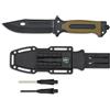 MARTINEZ ALBAINOX COLTELLO TATTICO LAMA 13,5CM FODERO RIGIDO ACCIARINO E AFFILACOL