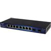 ALLNET ALL-SG8210PM commutateur réseau Géré L2 Gigabit Ethernet (10/100/1000) Co