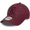 New Era 9Twenty League Essential MLB New York Yankees - Berretto da baseball per adulti, colore: rosso scuro