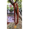 CERTIFICATO IN LABORATORIO 5 Mukhi RUDRAKSHA Rudraksh Mala ROSARIO 108+1 perl...