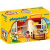 PLAYMOBIL 1.2.3. 70180 La mia scuderia per andare a cavallo
