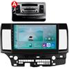OEM Autoradio, riproduzione multimediale, compatibilità con touchscreen, compatibile con Mitsubishi Lancer 10 (modelli dal 2007 al 2012), modello P1 (1GB di RAM, 32GB di memoria)