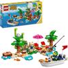 LEGO Animal Crossing Tour in Barca di Remo, Giochi Creativi per Bambini e Bambine da 6 Anni con 2 Personaggi della Serie di Videogiochi Incluso Scott lo Scoiattolo, Idea Regalo di Compleanno 77048
