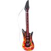W WIDMANN MILANO Party Fashion - Chitarra gonfiabile, accessorio per costume con tracolla, chitarra immaginaria, strumento per Carnevale