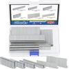 Glarks 3624 graffette a corona stretta calibro 18, kit assortito di punti stretti a corona zincata in 4 misure e chiodi da 2,5 cm, 5 cm, per cucitrice elettrica, pneumatica, fai da te per il, G-3191