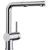 BLANCO Linus-S Vario 518406 Miscelatore per cucina, doccetta regolabile, finitura cromata, ad alta pressione