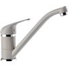SCHOCK | Miscelatore Omega Monocomando con Bocca Girevole, Colore New Aluminia, h140