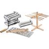 Imperia Titania La tua Pasta. Set regalo. Macchina per la pasta con accessori. 100% Made in Italy. Kit composto da macchina pasta fresca, stampo ravioli, tagliapasta, stendipasta e mattarello.