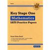 CGP Books KS1 Maths SATS Practice Papers: Pack 1 (for end of year as (Tascabile)
