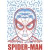 Komar Quadro da parete Marvel Spider-Man Face - dimensioni 40 x 50 cm - cameretta dei bambini