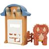 Dino Ranch DNR0024 - Dino Action Pack - Triceratops, figure mobili, dai 3 anni in su, multicolore