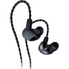Razer Moray - In-ear monitor ergonomico per streammare tutto il giorno (Design acustico ibrido a doppio driver, Forma ergonomica a basso profilo, Isolamento passivo dal rumore avanzato) Negro
