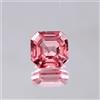 AAA 6X6 MM Zaffiro Padparadscha Naturale Sciolto Taglio Asscher Gemme
