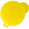Kacepar Tappo di bottiglia per lavavetri giallo, in ABS, tappo di ricambio per liquido lavavetri, compatibile con Ford Fiesta 2001-2008 Fusion 2001-2012