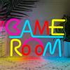 Beiskafnvsz GAME ROOM Insegna al Neon LED Cuffie Arcade Personalizzate Retro Gaming Parete U