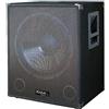 Ibiza Subwoofer 800W 15, 800 W, Nero