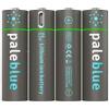 Pale Blue 4x batteria ricaricabile AAA al litio da 1,5 V con USB-C