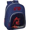 safta Star Wars - Zaino scuola per bambini, ideale per bambini di diverse età, comodo e versatile, qualità e resistenza, 27 x 10 x 33 cm