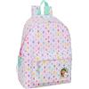 safta GABBY'S DOLLHOUSE - Zaino per laptop da 14,1, ideale per giovani di diverse età, comodo e versatile, qualità e resistenza, 31 x 13 x 43 cm