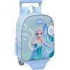 safta FROZEN - Zaino asilo con carrello Safta, ideale per bambini di diverse età, comodo e versatile, qualità e resistenza, 22 x 10 x 27 cm