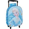 safta FROZEN - Zaino per bambini 3D con ruote, ideale per bambini di diverse età, comodo e versatile, qualità e resistenza, 27 x 10 x 33 cm
