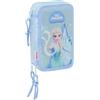 safta FROZEN - Astuccio scolastico con 37 utili inclusi, astuccio per bambini, ideale per bambini dai 5 ai 14 anni, comodo e versatile, qualità e resistenza, 12,5 x 5,5 x 19,5 cm