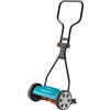 Gardena Rasaprato Elicoidale Gardena Classic 330: Rasaerba a Mano, Larghezza Lavoro 33 Cm Fino a 150 M², Cilindro in Acciaio, Tecnica a Sfioramento (4027-20)