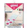 GIMI Triplo Strato Telo Universale, 130x45 cm, 100% Cotone, Modello Assortiti