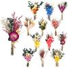 Larber 12PCS Mini Fiore Seccato Bouquet Fiori di Selvaggio Seccati Fiori Seccati Mini Fiore Seccato con Stelo per DIY Photo Props Vaso Decorazione Matrimoniale