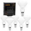 AIMHEIM Lampadine LED E14 Dimmerabile Luce Bianco Caldo 3000K, 5W LED Faretto Equivalente a 50W, Lampade R50 LED Riflettore Nessun Sfarfallio, Confezione da 6