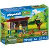 PLAYMOBIL | Country | Conigliera rurale | Set con conigli, conigliere, albero, cibo e numerosi animali | Dai 4 anni | 72170