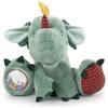 LILLIPUTIENS - Peluche Sonora e interattiva Joe Il Drago - Adatto a Neonati - con Ali mobili e Suoni coinvolgenti - Stimolazione sensoriale e motoria - Poliestere Riciclato - dai 9 Mesi - 83469