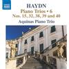 Joseph Haydn Haydn: Piano Trios: Nos. 15, 32, 38, 39 and 40 - Volume 6 (CD)
