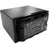Dot.Foto VW-VBD78 Premium Alta Capacità 7.2v / 10500mAh Batteria Ricaricabile con Pannello LED per HC-X1000 HC-X1 AG-CX350 AG-AC30 AG-UX180 - Non si adatta al caricabatterie originale AG-BRD50 Pan.
