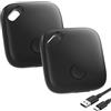 DEEBYCOO Tracker Tag Bluetooth Trova Oggetti 2 peezi, Localizzatori per Chiavi Ricaricabili USB-C Compatibili con Apple «Dov'è» (SOLO iOS), Localizzatore Tracker per Chiavi, Bagagli, Valigia, Zaini