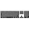 MiNGFi Arabo silicone coperchio della tastiera Copritastiera per Apple USB cablata Keyboard con tastierino numerico (2007-2016) Modello A1243 EU/ISO layout della tastiera - Nero