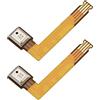Briny River Cavo Flessibile Per Microfono Di Ricambio Per Console Di Gioco Da 2 Pezzi Compatibile Con Nintendo 3DS/3DSXL/LL