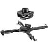 Maclean MC-913 Staffa universale per proiettore a soffitto regolabile in acciaio Inclinabile e Ruotabile 35kg