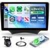 Rimoody 4G+128G Android Autoradio per Ford Ka 2008-2014 9 Schermo IN-CELL HD Touchscreen Radio Auto Carplay Android Auto Senza Fili FM/RDS/EQ WiFi Navi GPS Bluetooth Comandi al Volante Retrocamera