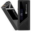 Surfans X10 - Amplificatore portatile per cuffie DAC, adattatore audio USB-C Hi-Res con ES9028Q2M + ES9603Q, uscita bilanciata 522mW, PCM 384kHz/32bit DSD256, 3,5 mm e 4,4 mm, per Android/iOS/PC/Mac