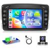 VECHTEL 8 CORE 6G+128G Autoradio Android 15 per Mercedes Benz C CLK G Classe W203 W209 W463 Viano Vito W639, 7'' HD IPS Touchscreen co Carplay Android Auto senza Fili GPS Wi-Fi Bluetooth FM RDS Camera