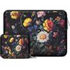 MOSISO 13.3 Pollici Custodia Laptop,13-14 Pollici Borsa PC Compatible con MacBook Air/Pro 13 /Pro 14,HP Dell Acer ASUS Lenovo Notebook,Borsa Porta Computer Neoprene con Borse Piccola,Giardino Classico